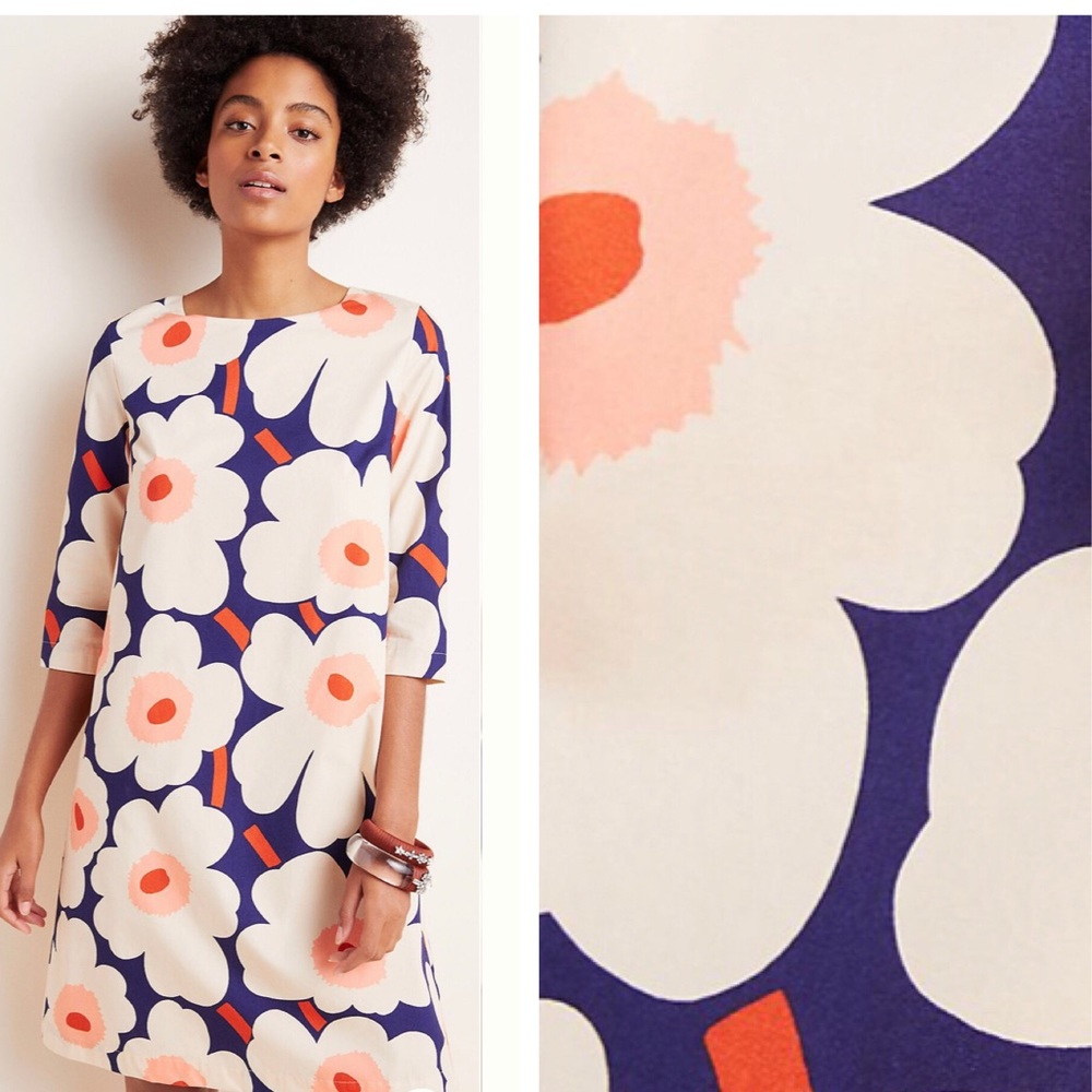 Marimekko Oikea Pieni Mini Dress NWT Size EU 34